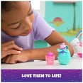 thumbnail image 5 of Hatchimals Alive, Neon Rainbow Spring Basket with 5 Doll Figures, 5 of 12