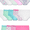 Pink / Green / White Assorted, variant on Fruit of the Loom Girls Brief Underwear, 14 Pack Panties, Sizes 4 - 16