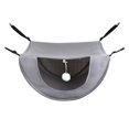 thumbnail image 3 of Pet Hammocks for Cats, Soft Foldable Hanging Cat Bed with Removable Mat, Gray/Beige/Coffee, 35x25x18cm, Easy to Install & Clean, Cozy & Stylish Pet Furniture for Indoor Cats, 3 of 7