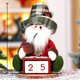 thumbnail image 4 of Calendario de Adviento Calendario de Adviento de Navidad Adorno de Navidad de madera de Papá Noel Muñeco de nieve Calendario de cuenta regresiva de tela no tejida Decoración de escritorio, 4 of 4