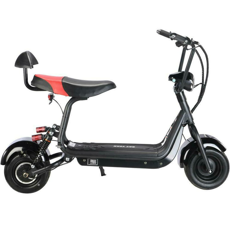 MotoTec Mini Fat 48 500 W Electric Scooter, Black -