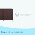 thumbnail image 5 of Graco Universal 6 Drawer Nursery Double Dresser, Espresso, 5 of 11
