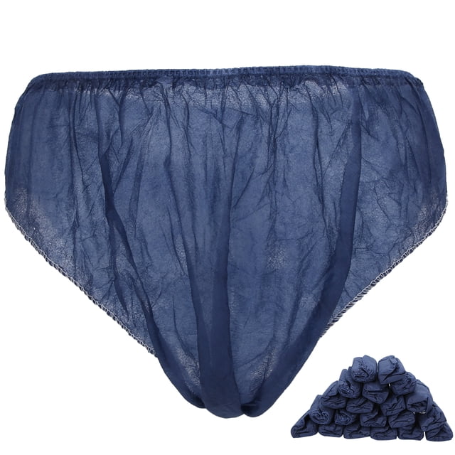 Noref 20pcs Unisex Disposable Non‑Woven Underwear Breathable Underpants TR