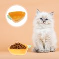 thumbnail image 4 of Cuenco de cerámica para mascotas con forma de zanahoria naranja, comedero para gatos y perros, suministros para mascotas, 4 of 8