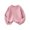 Pink, variant on QWERTY Toddler Kids Crewneck Pullover Sweatshirt Solid Hoodie Coat Tops for Boys Girls Size 6-7 Years