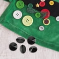 thumbnail image 4 of WHAMVOX 50pcs Crystal Sweater Buttons Rhinestones Buttons For Clothes Acrylic Black, 4 of 8