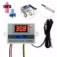 thumbnail image 4 of Alician XH-W3001 W3001 Temperature Controller Digital LED Temperature Controller Thermometer Thermo Controller Switch Probe DC12/AC220V, 4 of 8