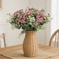 thumbnail image 5 of Rirozkan Artificial Flowers, Baby Breath Bouquet Faux Gypsophila Stems Handheld Silk Floral Arrangement Realistic Greenery Decoration for Wedding Home Table Centerpiece, 5 of 6