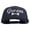 Navy, variant on Groom Bow Tie Embroidered Big Size 6 Panels Flat Bill Snapback - Dk Grey XL-3XL