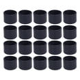 thumbnail image 2 of End 20Pcs Furniture Leg Tip Plastic Protective Round Tube End  for Chair Table Gym Equipment, 2 of 7