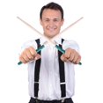 thumbnail image 4 of 1 par de baquetas antideslizantes de madera de arce con punta ovalada de banda de música 5A (verde) Likrtyny Accesorios para instrumentos musicales, 4 of 9