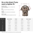 thumbnail image 7 of Fotbe Pug print Short Sleeve Button Down Shirts for Men Casual Summer Beach Wrinkle Free Shirt-4X-Large, 7 of 7