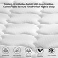 thumbnail image 6 of JYYA88BB 14-inch Queen Size Gel Memory Foam Hybrid Mattress, CertiPUR-US Certified, (Box), 6 of 13