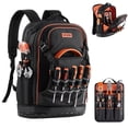 thumbnail image 1 of Mochila para herramientas VEVOR con 65 bolsillos y compartimento para portátil de 30 kg, 1 of 9
