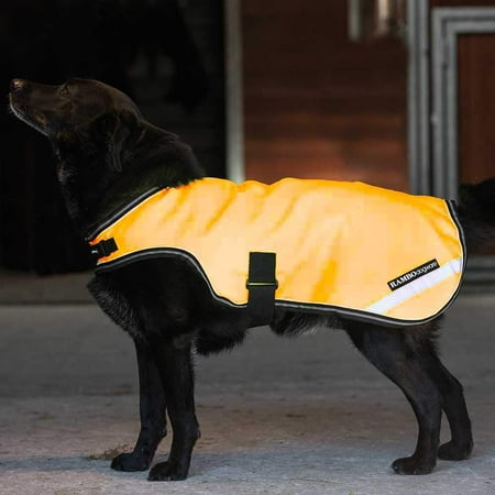 UPC: 0649982771746 | Horseware Ireland – Rambo Reflective Dog Rug – Florescent Orange – Small