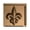 Oil Rubbed Bronze, variant on FASÄDE Fleur de Lis Decorative Vinyl Backsplash 15 sq ft Kit in Copper Fantasy