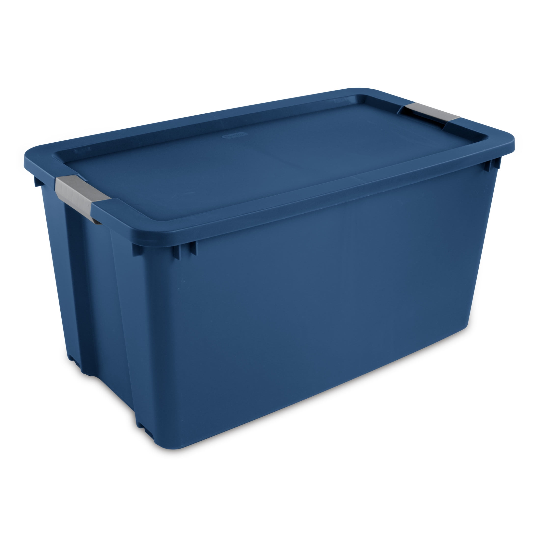 Rubbermaid ECOSense 28 Gal Recycled Plastic Storage Tote w Lid 3 Pack Walmart