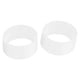 thumbnail image 5 of 2 piezas 2,5 cm Raqueta de tenis Raqueta Sellada Loop Cover Blanco Cola Anillo de agarre para raquetas de tenis, 5 of 8