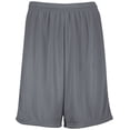 thumbnail image 3 of Augusta 3XL 9-Inch Modified Mesh Shorts Graphite 1844, 3 of 5