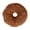 Brown, variant on Doughnut Shaped Plush Toy with Squeaker, Squeaky Dog Toys for Aggressive Chewers, Tough Durable Chew Toy for Small Medium Large Dogs, Stuffed Plush Pet Stimulation Dogs Toy Gift