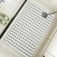 thumbnail image 5 of Non Slip Large Shower Mat(35.4"*23.6"),Non Suction Cups Shower Mats for Inside/Outside Shower, Heavy Duty Rubber Walk in Shower Mat for Elderly (White), 5 of 14