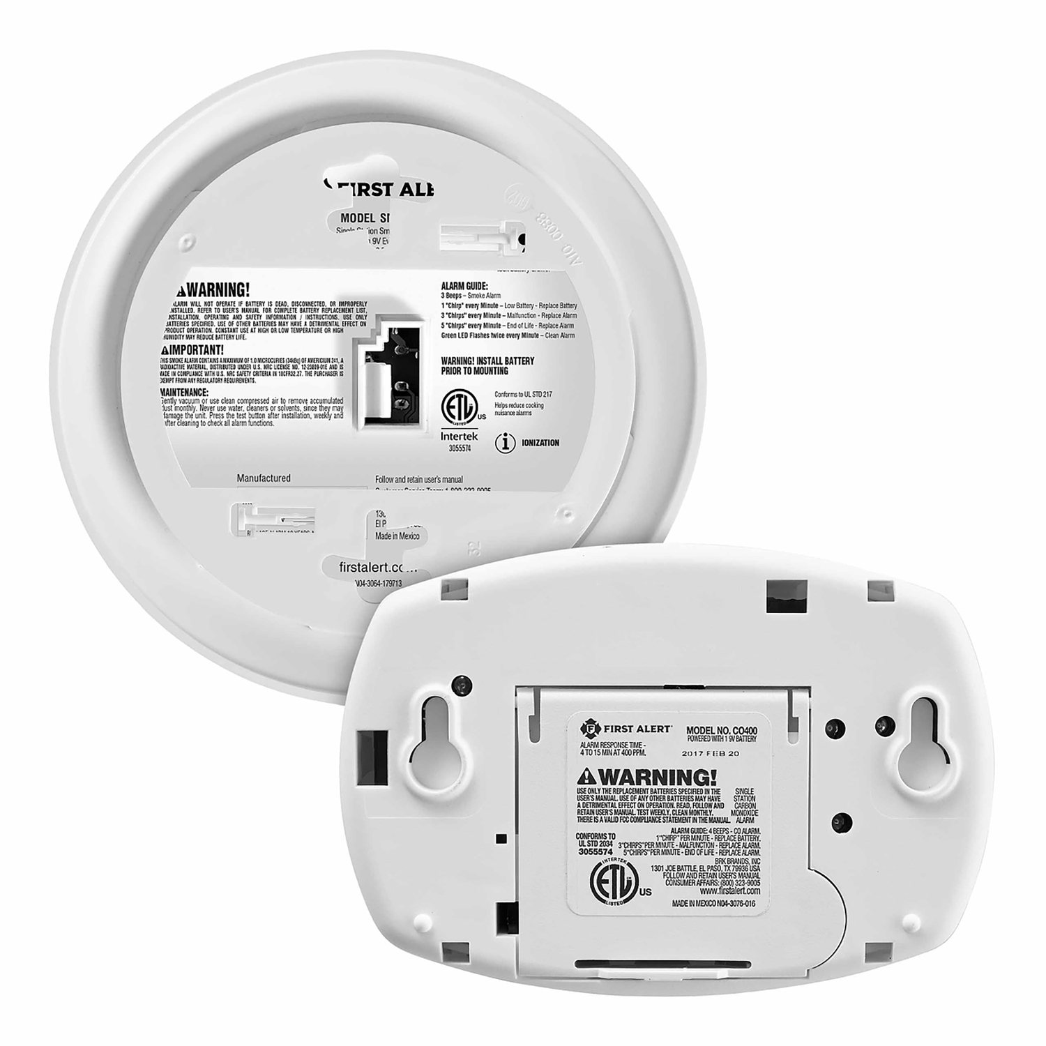 First Alert Smoke and CO Alarm 2-Pack Value Bundle photo 5