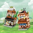 thumbnail image 4 of Kit de construcción TOYGA Japanese Street Kimonos Shop Street View, 4 of 7