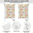 thumbnail image 2 of Easygdp Colorful Donuts Garden Flag Yard Flag Welcome Flag, Double-Sided, Weather Resistant for Outdoor Decor - 28"x40", 2 of 9