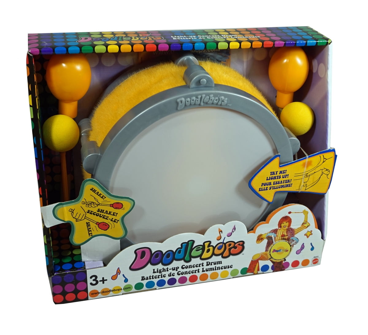 Doodlebops Concert Drum Make your own music just like Moe!