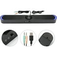 thumbnail image 4 of SADA V-198 Computadora Audio Hogar Escritorio Portátil Mini Altavoz Auriculares Doble Uso (Negro), 4 of 8