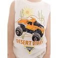 thumbnail image 3 of Monster Jam Toddler Boys Graphic Tank Top and Matching Allover Print Shorts Set, 2-Piece, Sizes 12M-5T, 3 of 9