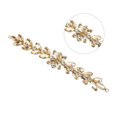 thumbnail image 1 of Craft Rhinestone Chain, Rhinestone Chain Fine Workmanship Safe Durable Eye Catching Perfect Gift  for Weddings Birthdays for Special Events Golden Champagne,White, 1 of 7