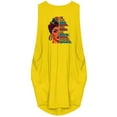thumbnail image 1 of Leutsin Robe Maxi d'Été pour Femme Sans Manches, Ample, à Imprimé, avec Poches, Col Rond, Décontractée, Mi-Mollet, Grande Taille, 1 of 4
