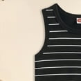 thumbnail image 4 of TOWED22 Toddler Baby Boy Clothes Sleeveless Tank Tops Shorts Set Cute Baby Boy Summer Clothes Outfits(Black,6-12 M), 4 of 6