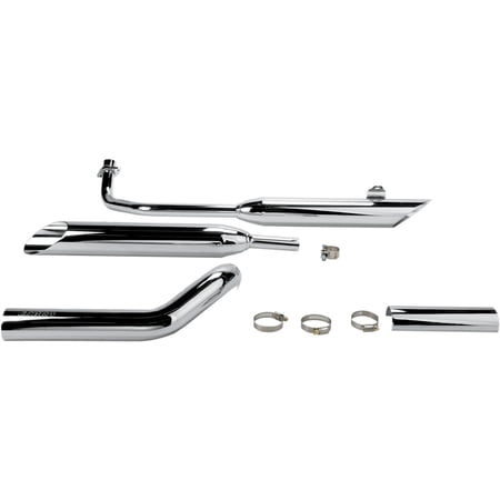 Boulevard Slashcut Slip On Mufflers for Yamaha Cruisers