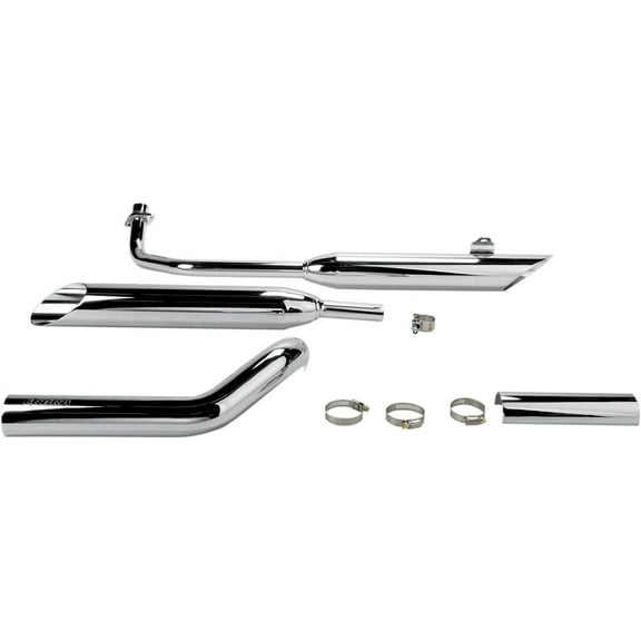 Boulevard Slashcut Slip On Mufflers for Yamaha Cruisers