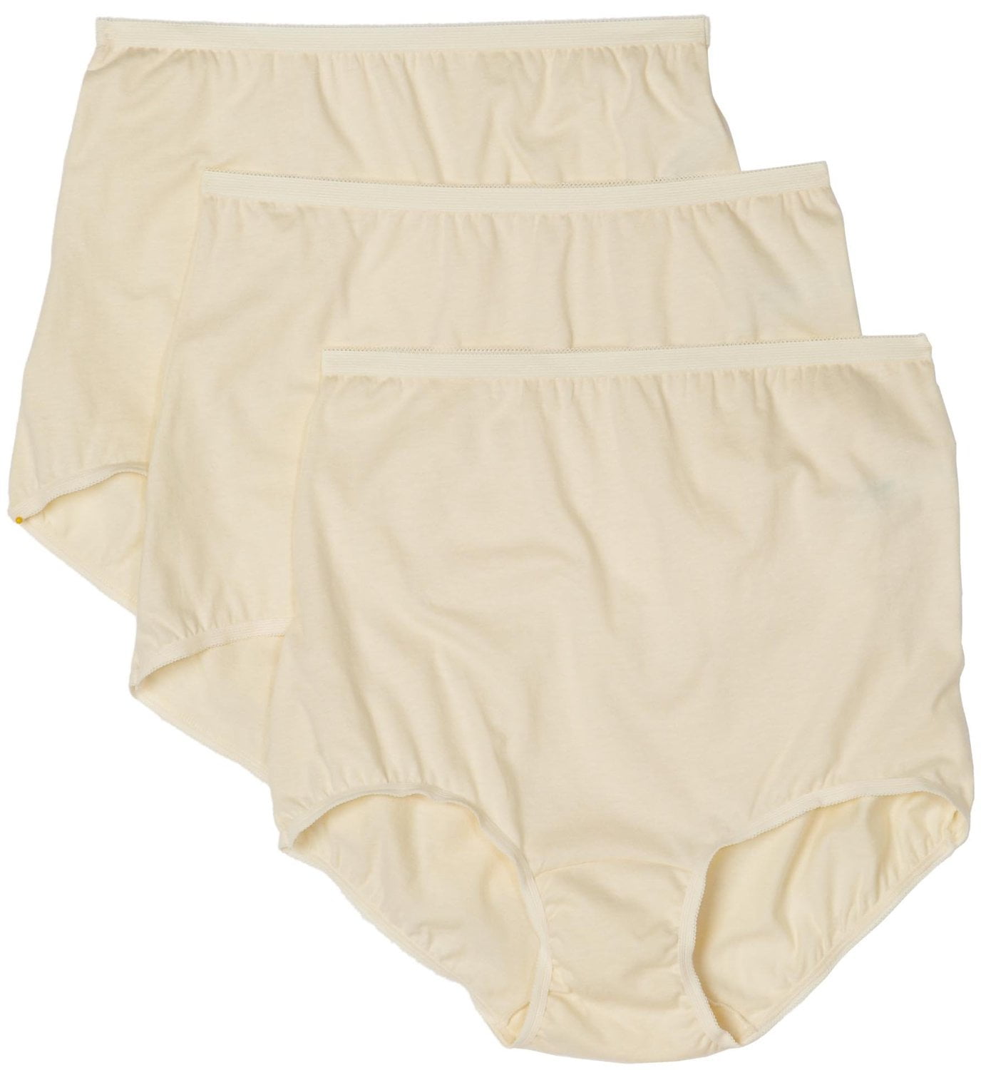 Vanity Fair Vanity Fair Lollipop Women`s PlusSize 3Pack Brief Panty