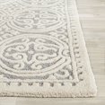 thumbnail image 4 of Safavieh Cambridge Silver Transitional Rug - Square 4', 4 of 5