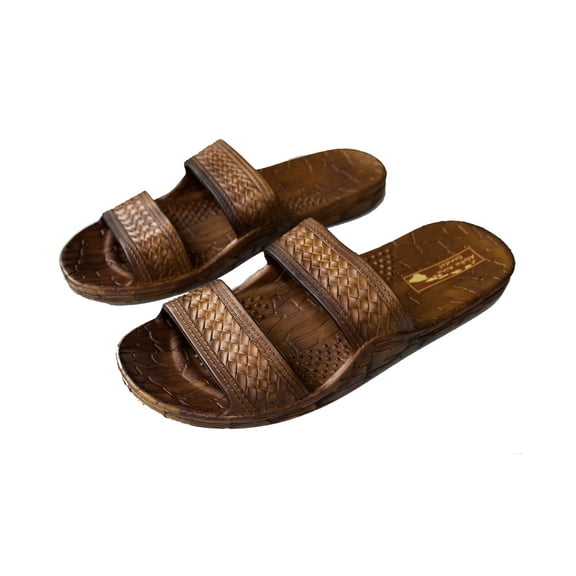 Hawaii Brown and Black Jesus Sandals for Kids, Boys and Girls Footwear, Children Sandal Run 2 Size Smaller than US Size.