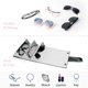 thumbnail image 5 of Funda de viaje para gafas de sol VACONICO Organizer con 3 ranuras, plegable, 5 of 7