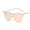 Pink, variant on Fashion Cat Eye Sunglasses for Women, UV400 Protection, Resin Lens, Metal Frame, Trendy Eyewear