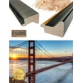 thumbnail image 5 of DecorArts - Golden Gate Bridge San Francisco Califonia, Giclee Print on Acid Free Cotton Canvas with Matching Classical Solid Wood Frame. Total Size w/Frame: 39.25x27.25", Ready to Hang., 5 of 6