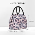 thumbnail image 2 of Disketp Tropics Palm Trees Bolsa Térmica para Almuerzo, Lonchera con Abertura Amplia y Gran Capacidad, Organizador Reutilizable para Mujeres, Hombres y Adultos, 2 of 6