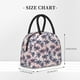 thumbnail image 2 of Fotbe Tropics Palm Trees Bolsa de Almuerzo con Estampado, Lonchera Aislada, Contenedor de Comida Reutilizable Tipo Cooler a Prueba de Fugas, 2 of 6