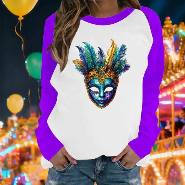 TaTaai Hoodies Shirts for Women Early Fall Long Sleeve Tops Vintage Graphic Outfits Tops Fashion Pullover Tees Gift