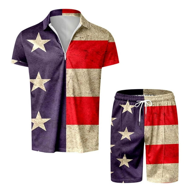 Playeras De Hombre Camisa A Cuadros Para Hombre, Camisa Con Solapa Y Botones, Estampados Gráficos Degradados, Camiseta De Manga Corta Con Estampado Urbano Para Exteriores