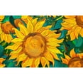thumbnail image 7 of Naloa Vibrant Sunflower Painting Canvas Backpack for Men Women Rucksack Casual Travel Daypack College Tote Satchel Bookbag for Teens-Small, 7 of 7