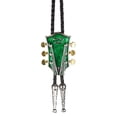 thumbnail image 1 of Occidental Del Lazo Del Bolo Del Rodeo Del Vaquero de La Guitarra de La Música Country de La Manera - Verde Fernando Lazo occidental del Bolo, 1 of 3