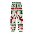 thumbnail image 4 of WTOBBY Women's Festive Christmas Print Pajama Pants with Elastic Cuffed Bottoms - Holiday Themed Sleepwear and Casual Lounge Pants for Comfortable Home Wear,White XL, 4 of 6
