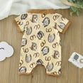 thumbnail image 7 of MZXELPRJD Baby Girl Velvet Romper Cow Print Short Sleeve Baby Romper Pullover Jumpsuit Farm Theme Outfits Baby Clothes Boy Toddler Snow Outfit Teen Girl Lounge Set Outfit for Baby Boy, 7 of 7